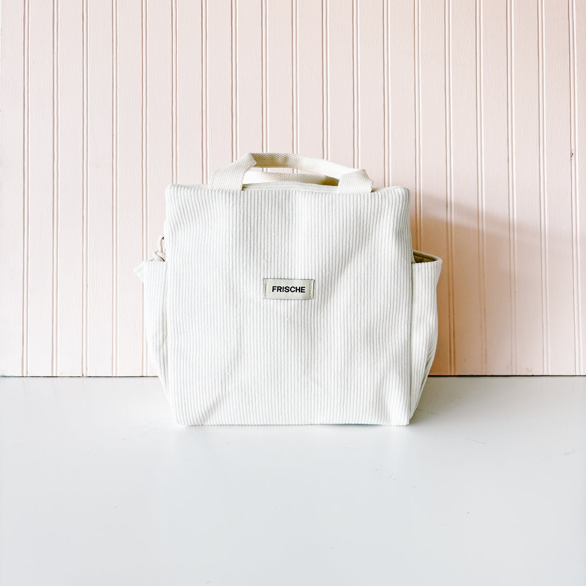 Corduroy Insulated Lunch Tote