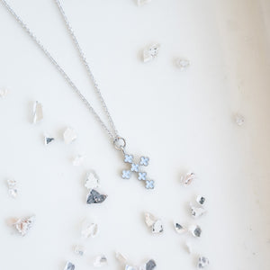 Enamel Cross Necklace