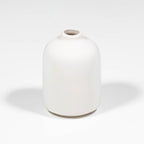 White Minimalist Ceramic Vase