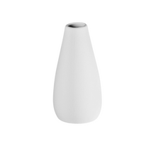 White Minimalist Ceramic Vase