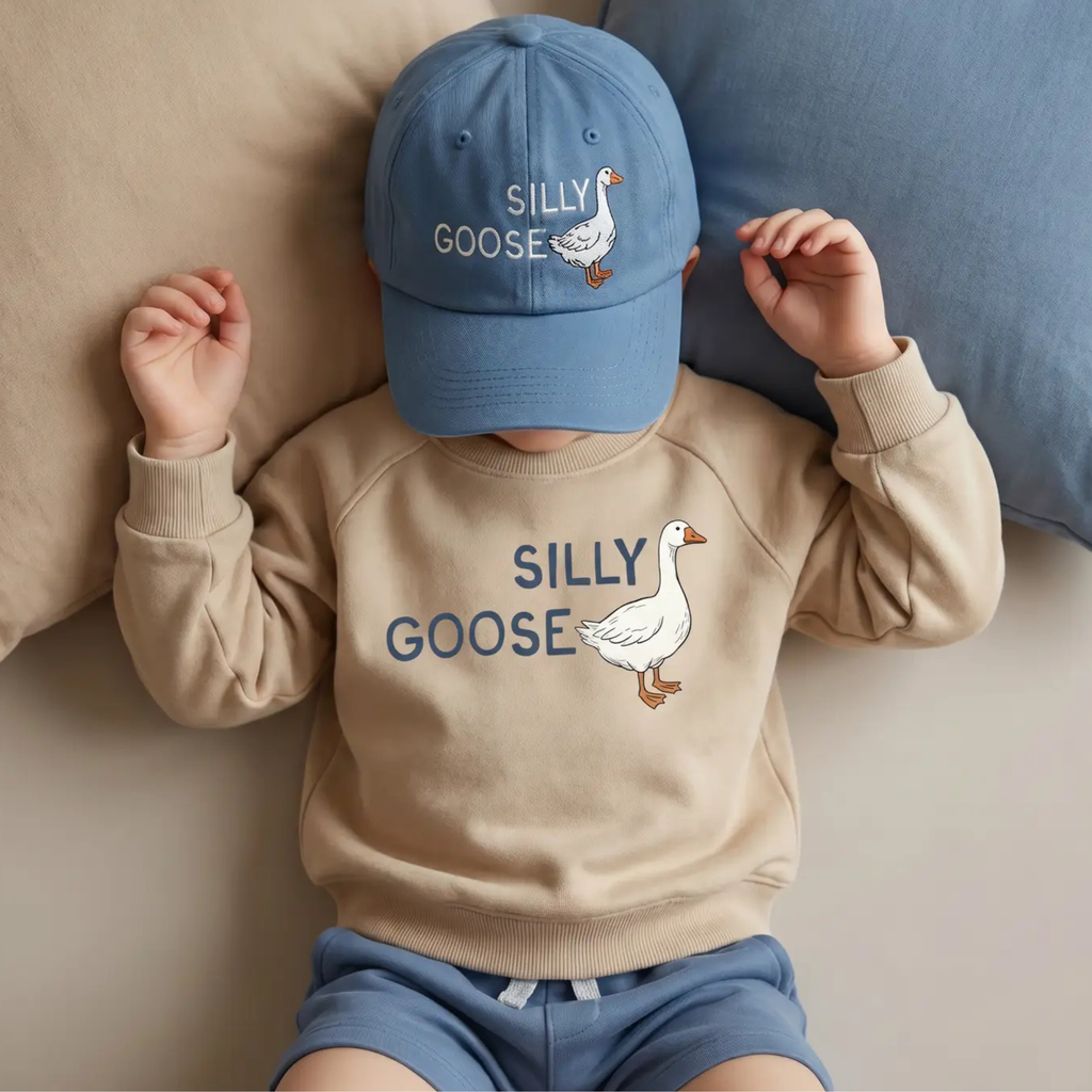 Organic Cotton Sweatshirt | Silly Goose