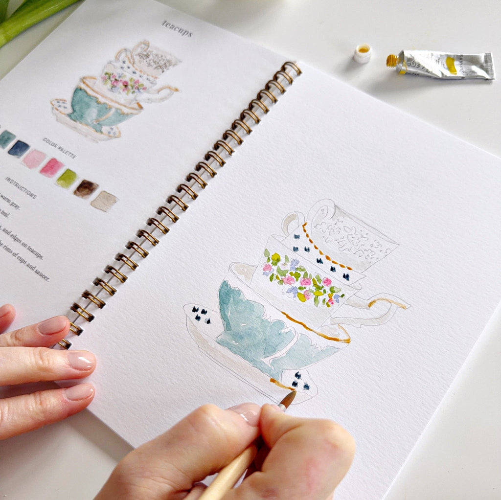Spring Watercolor Workbook | Emily Lex