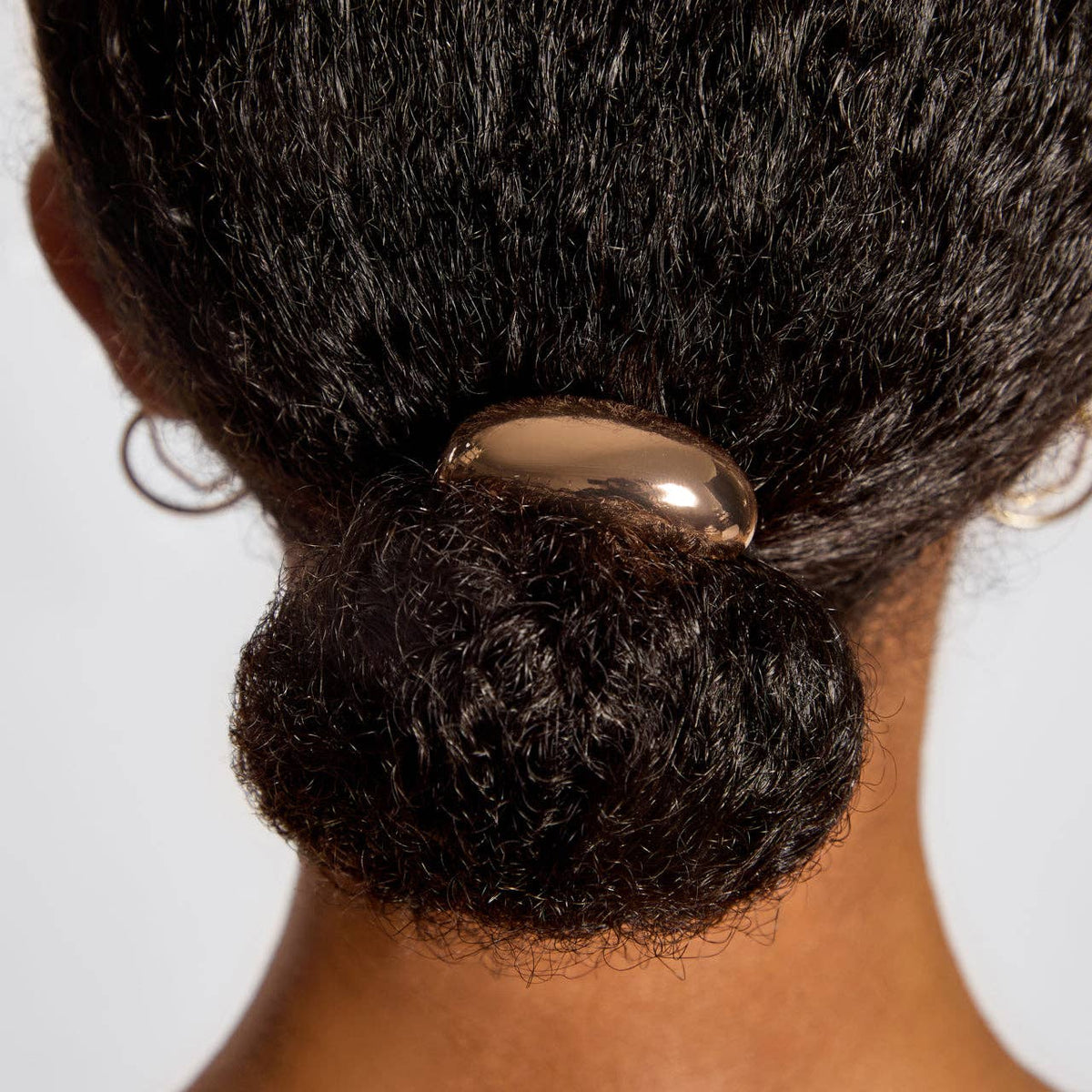 Gold Metal Cloud Hair Cuff