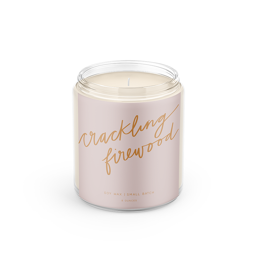 Crackling Firewood: Soy Candle