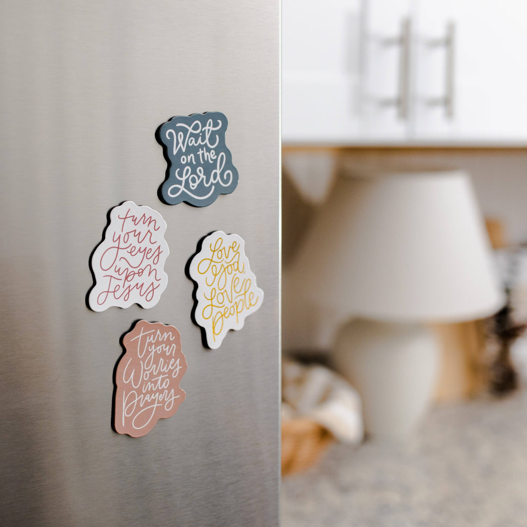Turn Your Eyes Upon Jesus | Magnet | 4  Styles to Choose From