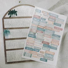 Bible Reading Progress Tracker Sticker Set