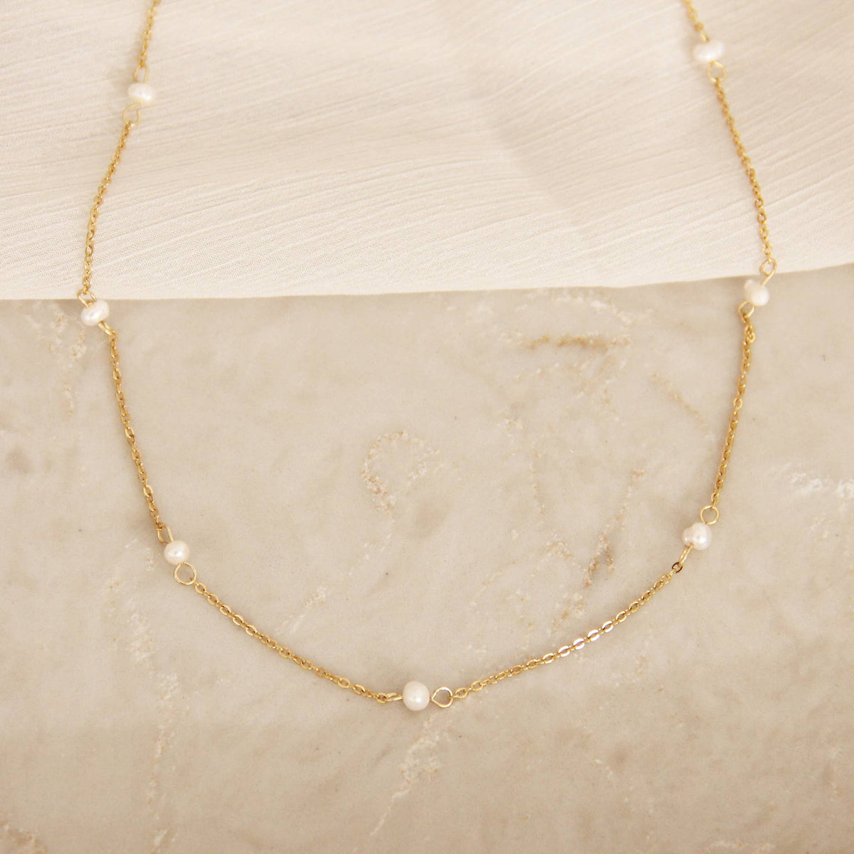 Pearl Chain Necklace