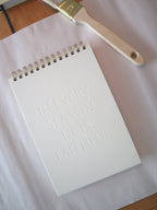 He is Faithful | Letterpress Notebook