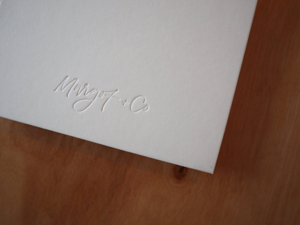He is Faithful | Letterpress Notebook