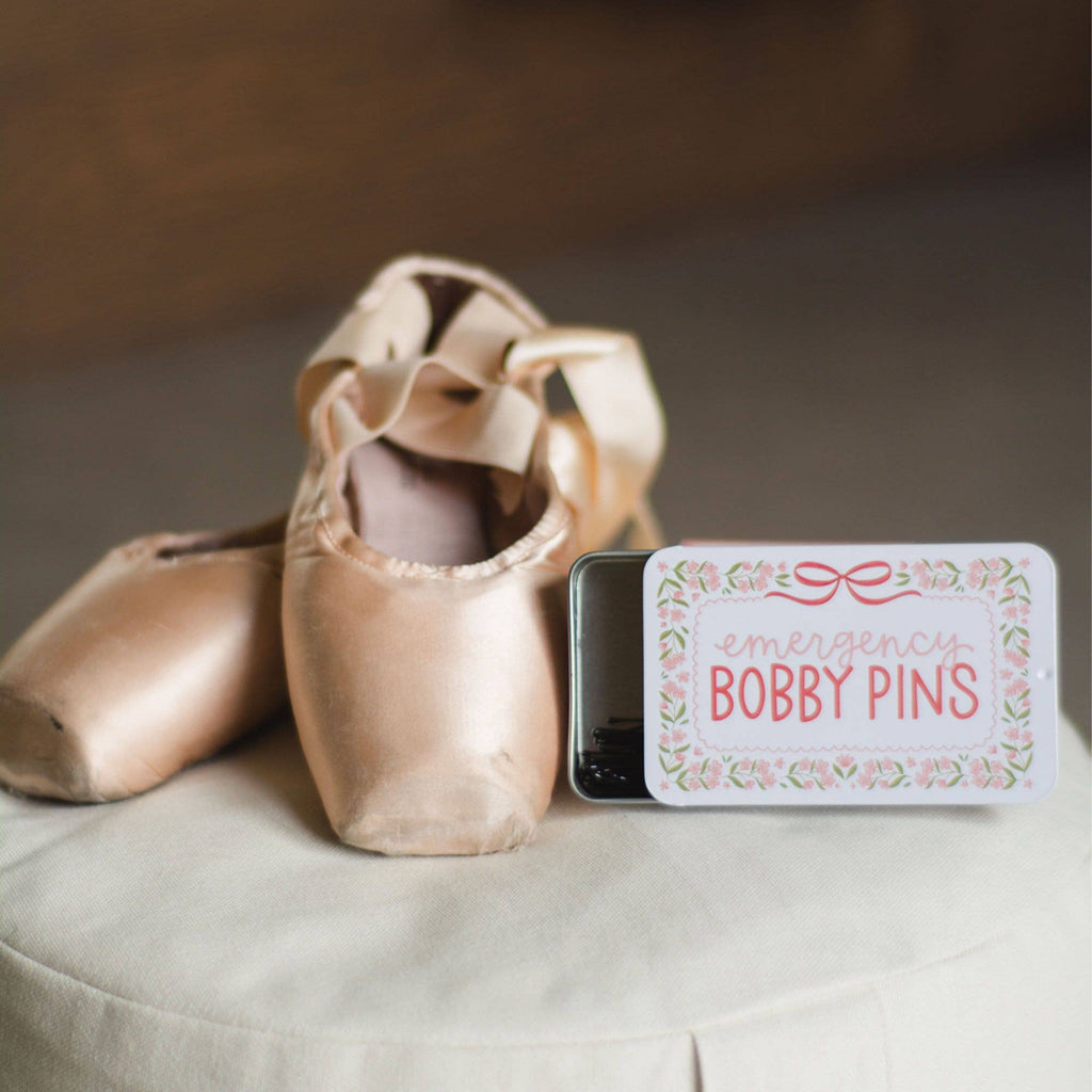 Emergency Bobby Pins | Travel Tin with 60 Hair Pins
