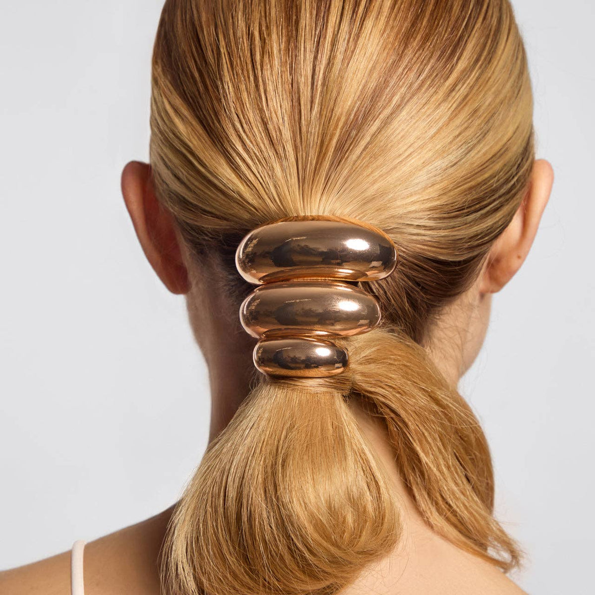 Gold Metal Cloud Hair Cuff