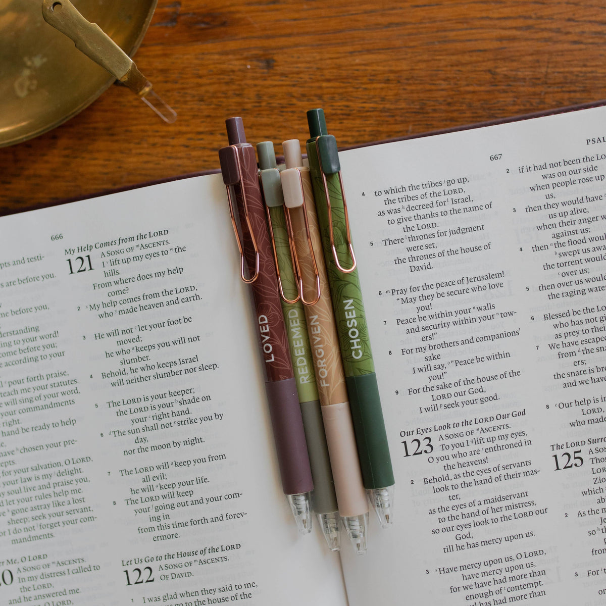 Identity Pen Set | Loved, Redeemed, Forgiven & Chosen
