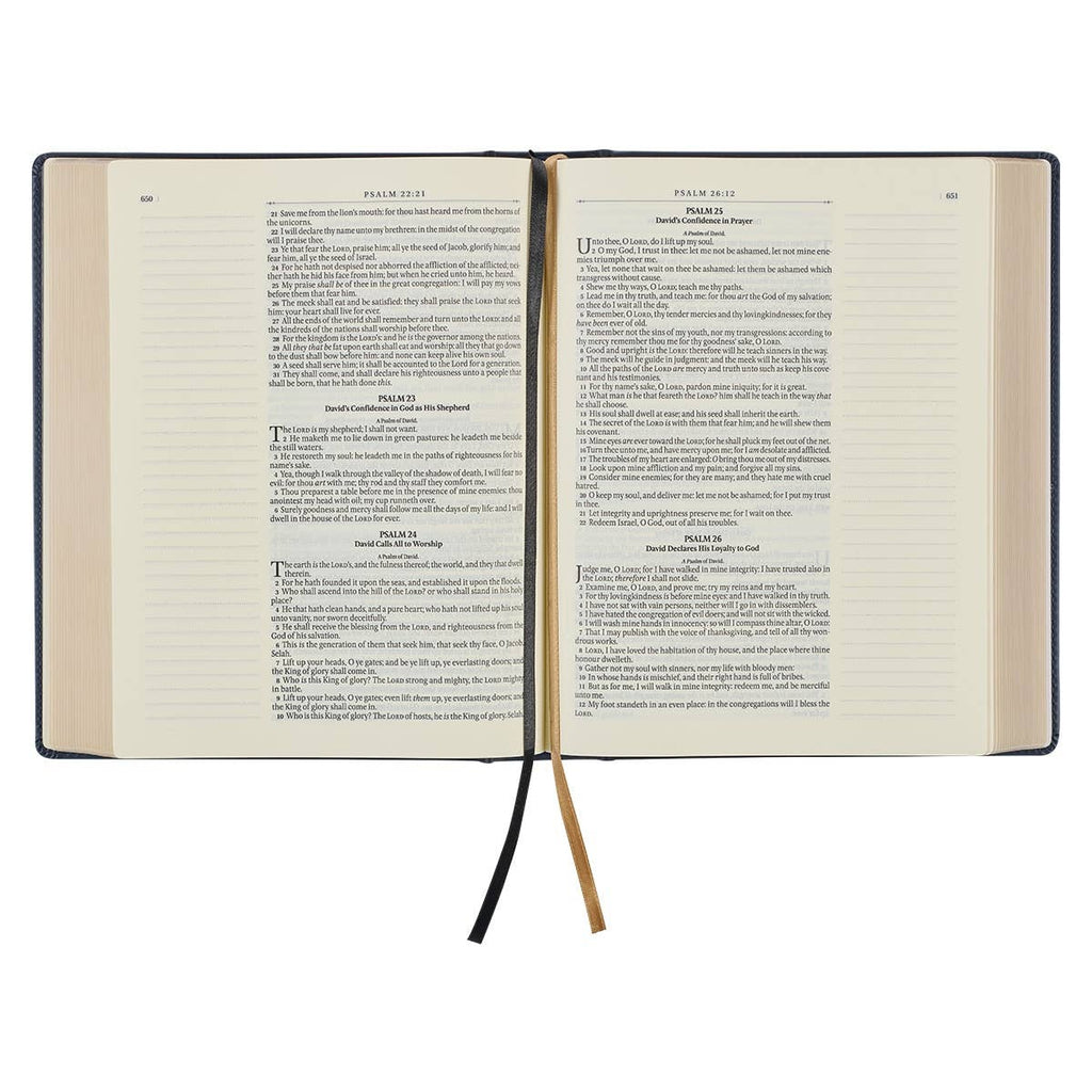 Large Print King James Version Note-Taking Bible