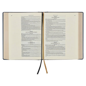 Hardcover Large Print King James Version Note-Taking Bible