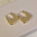 Chunky Hoop Earring | 18k Gold Plated