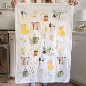 Gardening Tea Towel