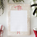 Pink Bow Checklist Notepad