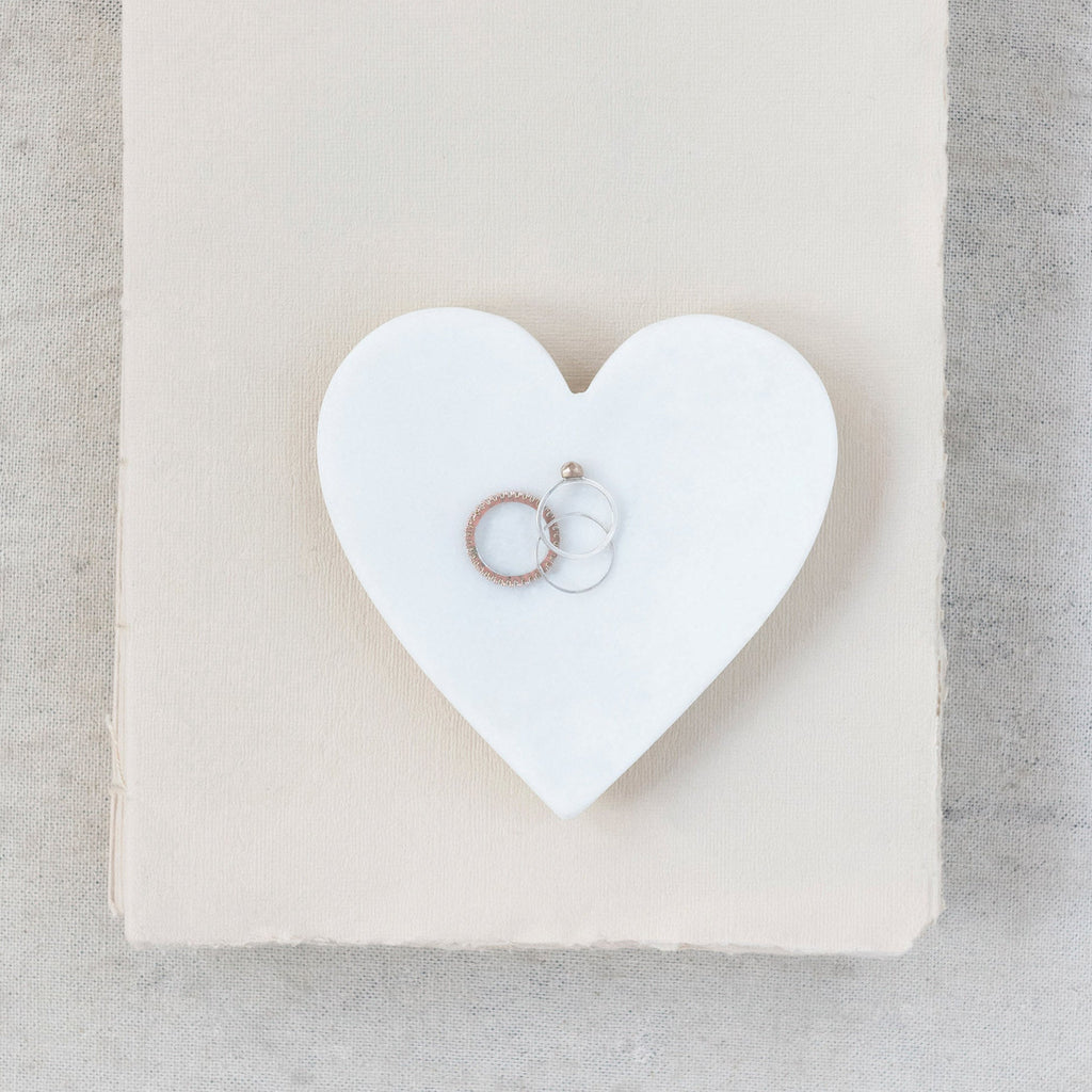 Marble Heart Dish