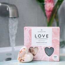 Love Hearts Bath Bomb Set