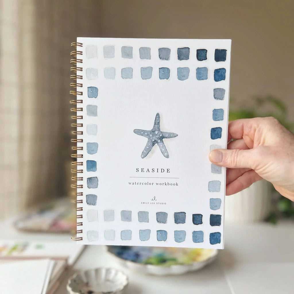 Seaside Watercolor Workbook | Emily Lex