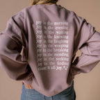 Count It All Joy Sweatshirt | Dusty Mauve