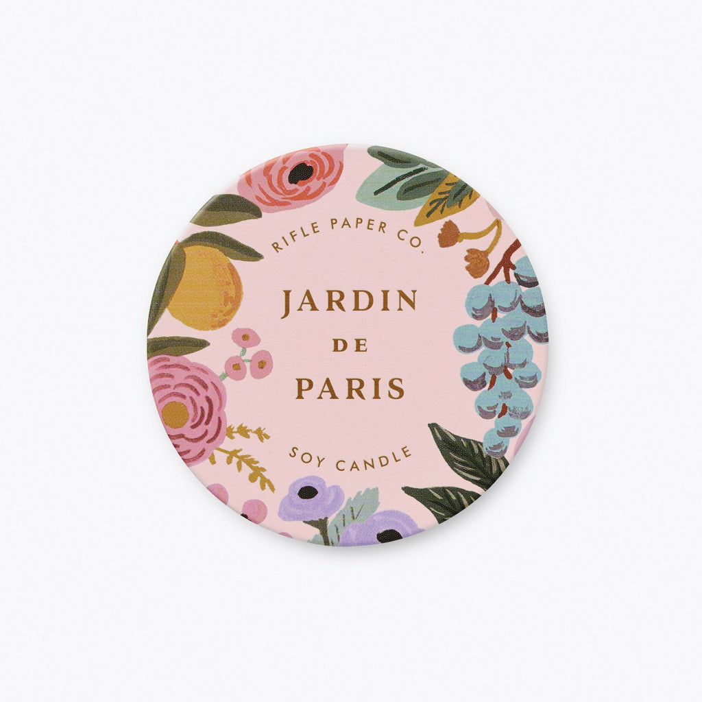 Jardin de Paris Floral Candle Tin | Rifle Paper Co.