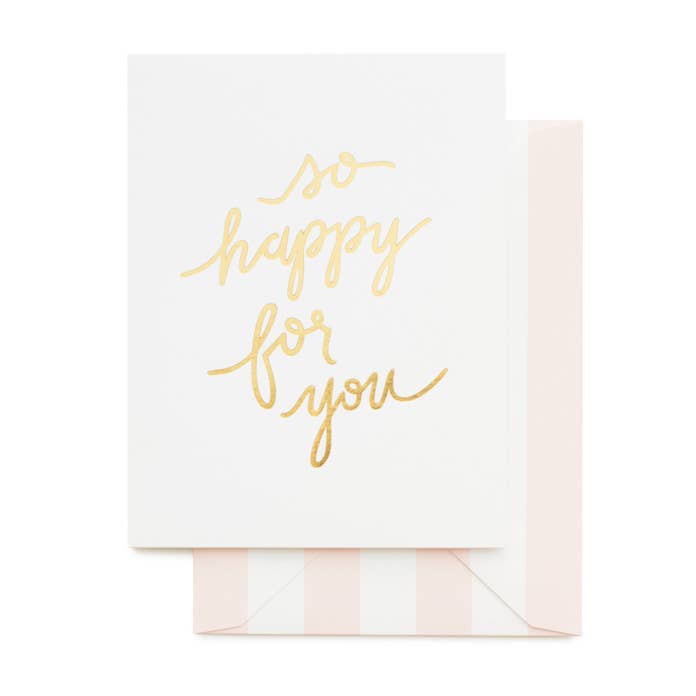 So Happy for You - Greeting Card
