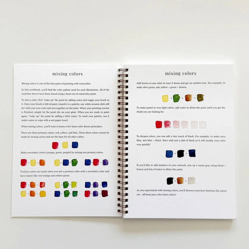 Fruit Watercolor Workbook | Emily Lex