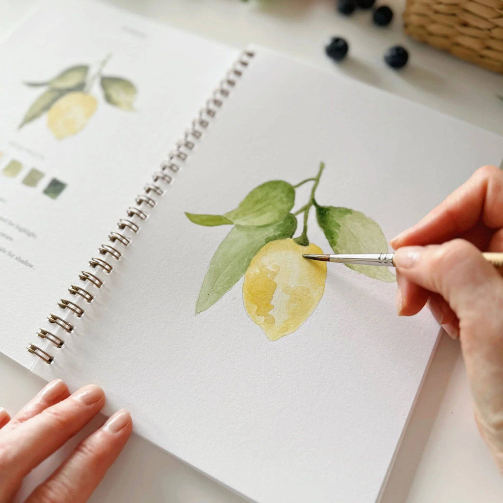 Fruit Watercolor Workbook | Emily Lex