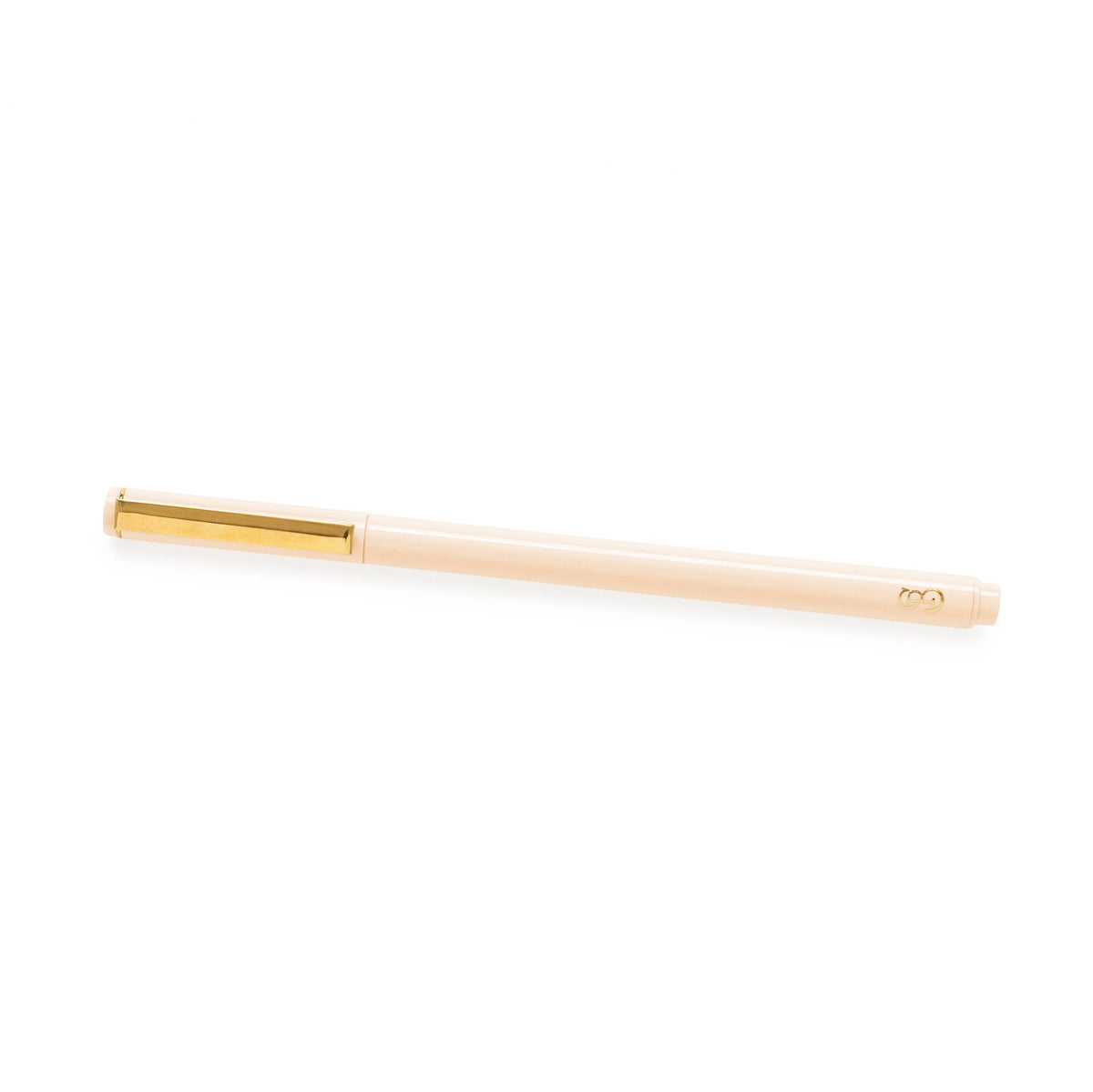 Felt Pen with Gold Accent (White or Blush Pink)