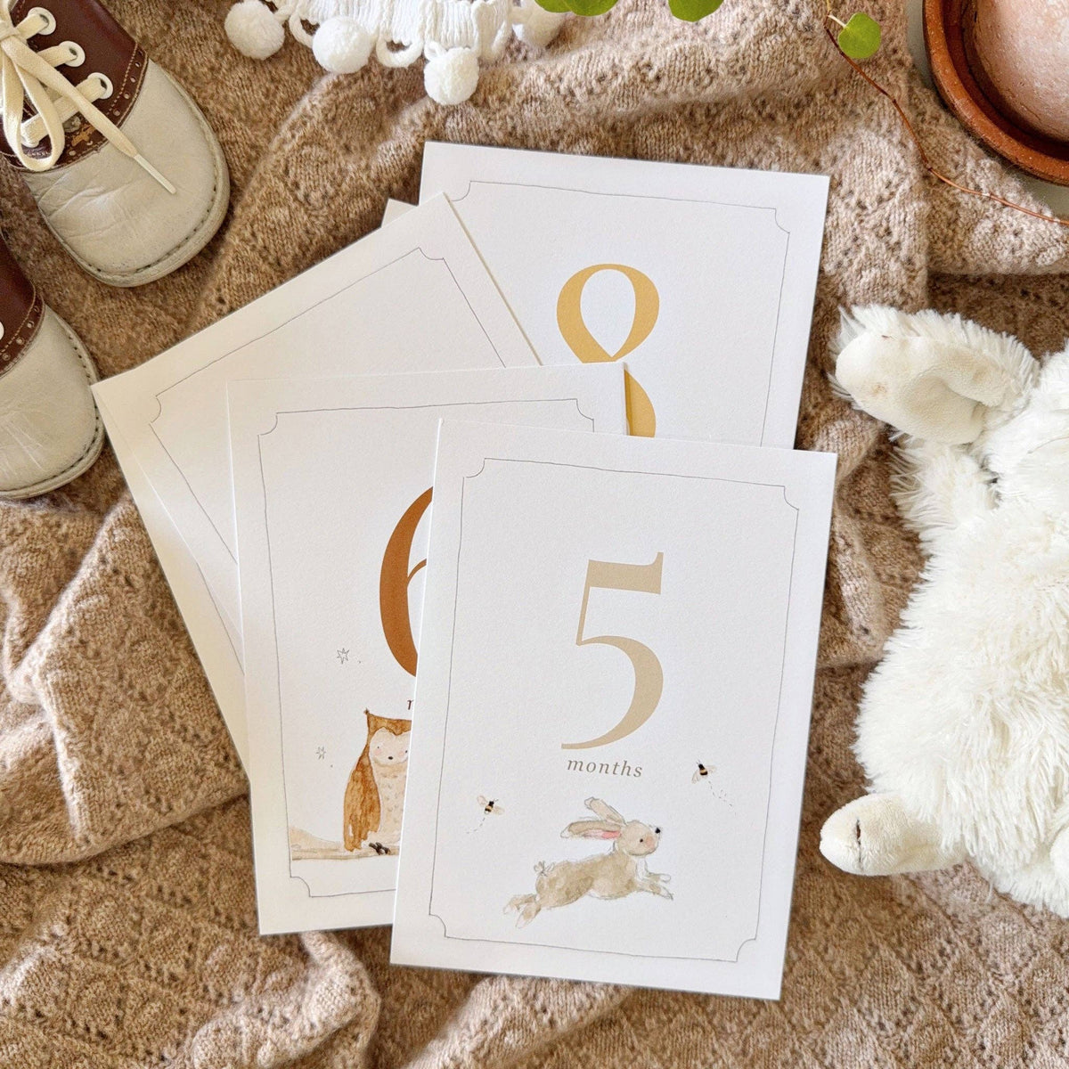 Monthly Milestone Cards