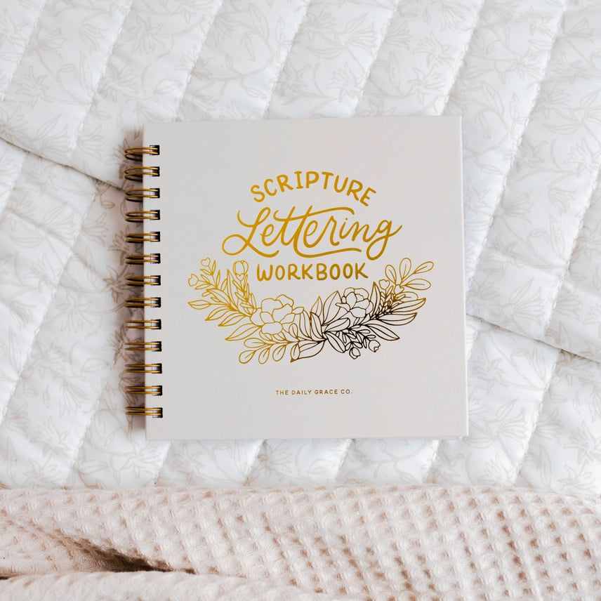 Daily Grace Scripture Lettering Workbook – The Collide Shop