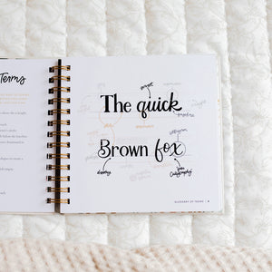 Daily Grace Scripture Lettering Workbook