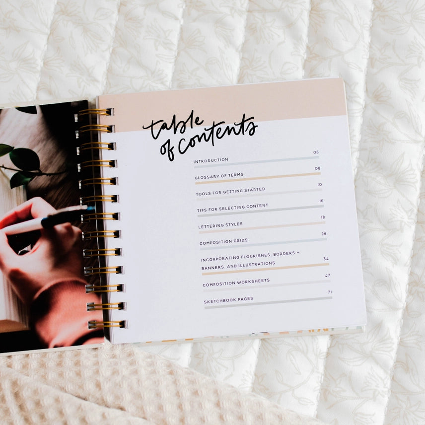 Daily Grace Scripture Lettering Workbook – The Collide Shop