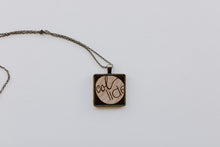 Inspirational Wooden Charm Necklace