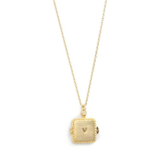 Heart Accented Locket - LAST ONE