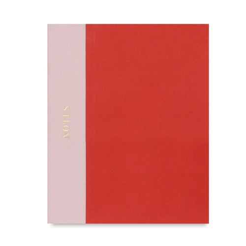Classic Pink and Red Journal