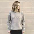 Collide Crew Neck Sweatshirt  - Toffee