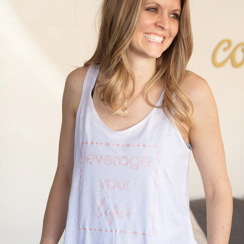 Collide Leverage Your Life Tank Tops