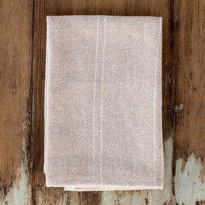 Wheat Pin Striped Woven Linen Cloth Napkin