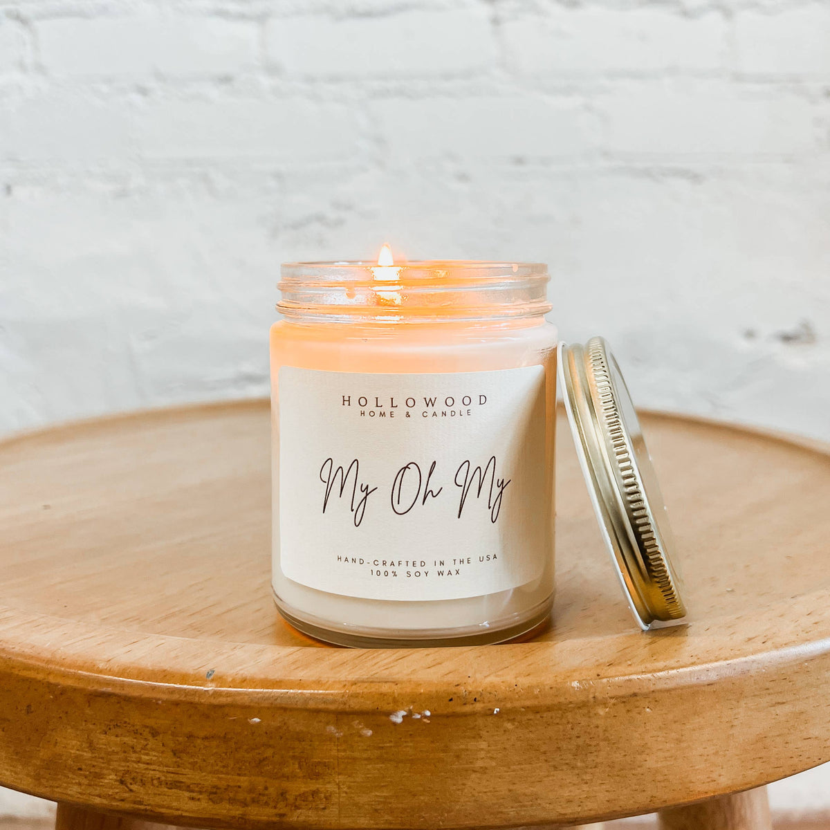 "My Oh My" Scented Candle (Discounted)