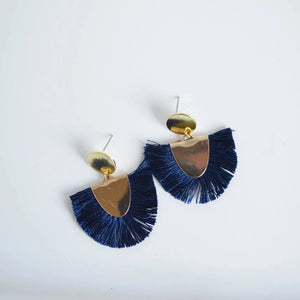 Fern & Arrow Tassel Earrings