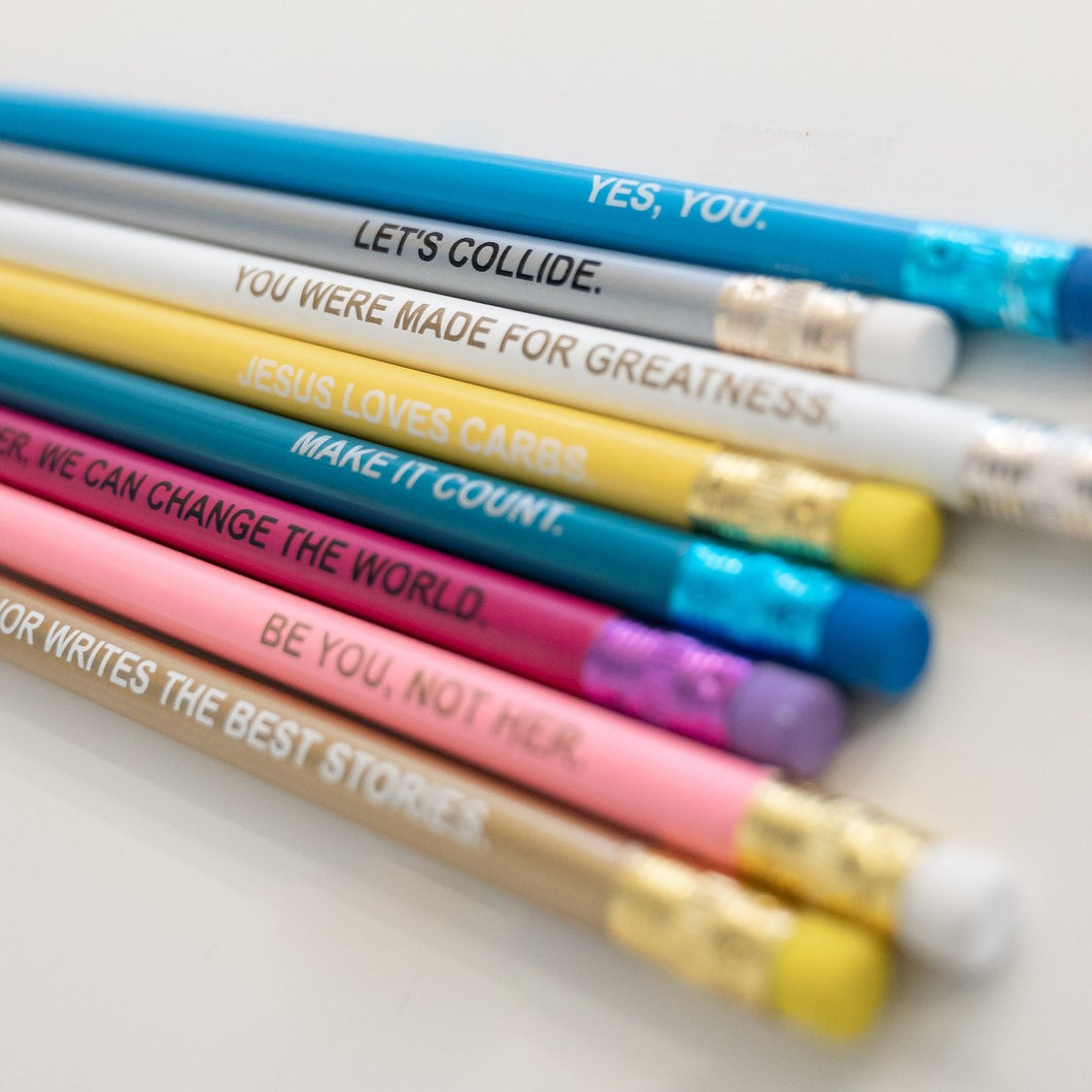 Collide Inspirational Pencils